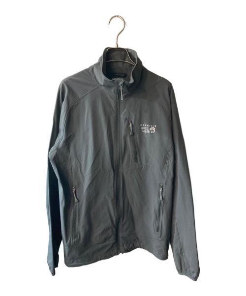 MOUNTAIN HARD WEAR（マウンテンハードウェア）MOUNTAIN HARD WEAR (マウンテンハードウェア) ソフトシェルジャケット グレー サイズ:Ｍの古着・服飾アイテム