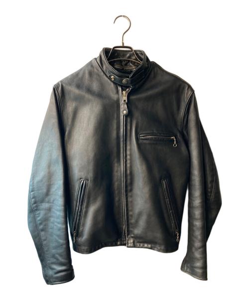 Schott（ショット）Schott (ショット) 641RIDERS ブラック サイズ:38の古着・服飾アイテム