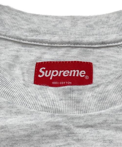 SUPREME（シュプリーム）SUPREME (シュプリーム) 21AWPlaid Sleeve L/S Tee グレー サイズ:Ｍの古着・服飾アイテム