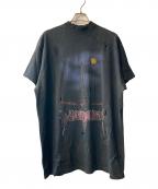 BALENCIAGAバレンシアガ）の古着「23SS Paris Moon Oversized Tee」｜ブラック