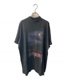 BALENCIAGA（バレンシアガ）の古着「23SS Paris Moon Oversized Tee」｜ブラック