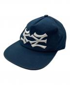 OMAオマ）の古着「キャップ」｜ネイビー