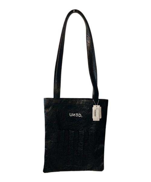 UN3D.（アンスリード）UN3D. (アンスリード) ORIGAMI POCKET TOTE ブラック 未使用品の古着・服飾アイテム