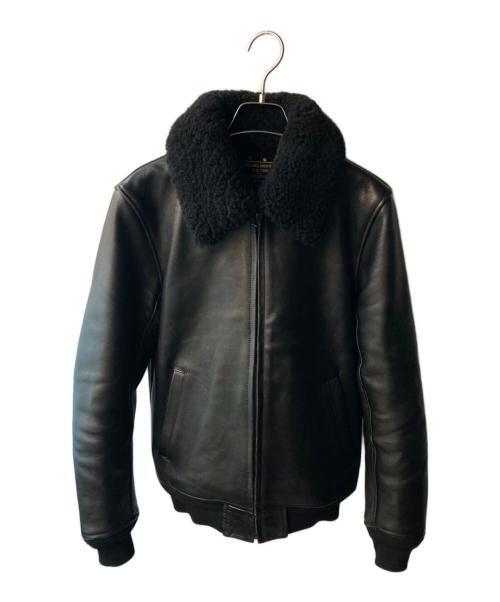 WACKO MARIA（ワコマリア）WACKO MARIA (ワコマリア) G-1 レザージャケット ブラック サイズ:Ｍの古着・服飾アイテム