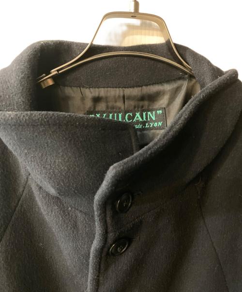 VULCAIN（バルカン）VULCAIN (バルカン) スタンドカラーコート ネイビー サイズ:Lの古着・服飾アイテム