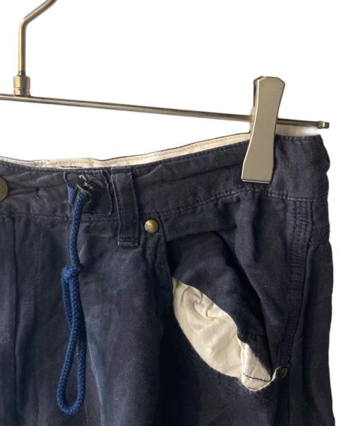 Needles（ニードルズ）Needles (ニードルズ) リネンシルクワイドパンツ ネイビー サイズ:XSの古着・服飾アイテム