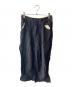 Needles（ニードルズ）の古着「リネンシルクワイドパンツ」｜ネイビー
