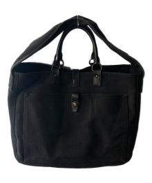 PORTER（ポーター）の古着「キャンバストートバッグ」｜ブラック