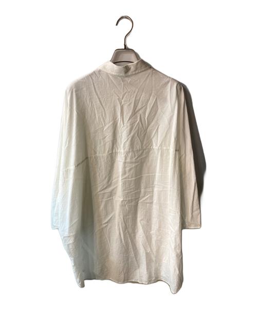 FRAMeWORK（フレームワーク）FRAMeWORK (フレームワーク) ハーフスリーブポンチョシャツ ホワイト サイズ:FREEの古着・服飾アイテム