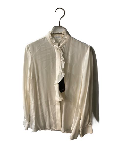 BARBA（バルバ）BARBA (バルバ) フリルシャツ ホワイト サイズ:40 未使用品の古着・服飾アイテム