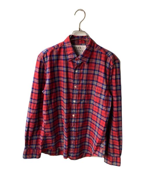 Frank&Eileen（フランクアンドアイリーン）Frank&Eileen (フランクアンドアイリーン) Deuxieme Classe (ドゥーズィエム クラス) チェックシャツ レッド サイズ:XSの古着・服飾アイテム