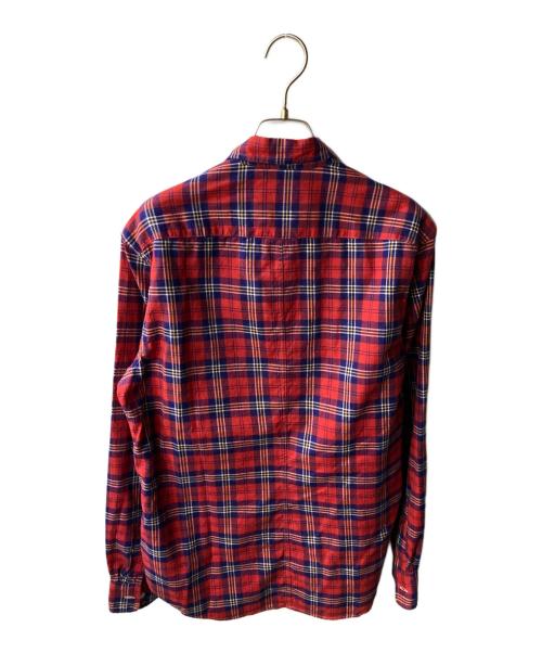 Frank&Eileen（フランクアンドアイリーン）Frank&Eileen (フランクアンドアイリーン) Deuxieme Classe (ドゥーズィエム クラス) チェックシャツ レッド サイズ:XSの古着・服飾アイテム
