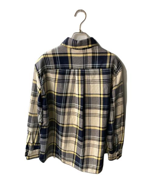 ASPESI（アスペジ）ASPESI (アスペジ) チェックシャツ ネイビー サイズ:38の古着・服飾アイテム