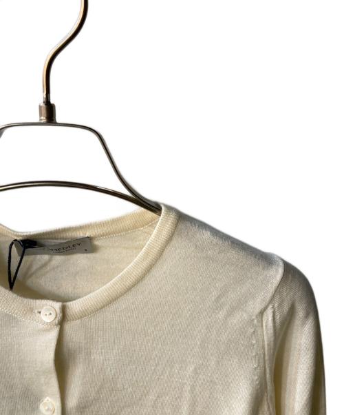 JOHN SMEDLEY（ジョンスメドレー）JOHN SMEDLEY (ジョンスメドレー) FLORENCE CARDIGAN RN LS ホワイト サイズ:S 未使用品の古着・服飾アイテム