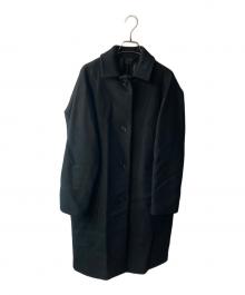 ASPESI（アスペジ）の古着「ステンカラーコート」｜ブラック