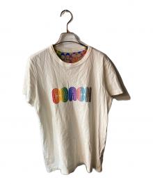 COACH（コーチ）の古着「レインボー シグネチャー Tシャツ」｜ホワイト