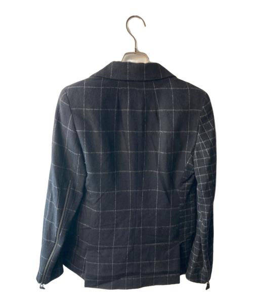 AKRIS（アクリス）AKRIS (アクリス) テーラードジャケット ブラック サイズ:34 未使用品の古着・服飾アイテム