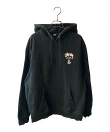 stussy（ステューシー）の古着「BASICSTUSSYHOODIE」｜ブラック
