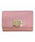 FURLA（フルラ）の古着「3つ折り財布」｜ピンク