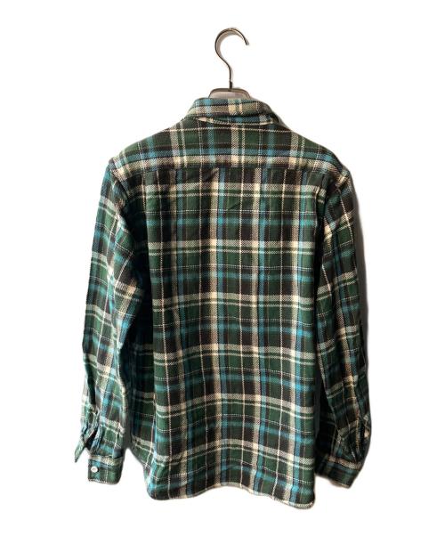 FIVE BROTHER（ファイブブラザー）FIVE BROTHER (ファイブブラザー) チェックシャツ グリーン サイズ:Lの古着・服飾アイテム