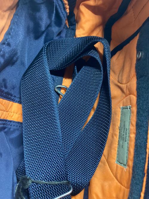 PORTER（ポーター）PORTER (ポーター) ウエストバッグ ネイビーの古着・服飾アイテム