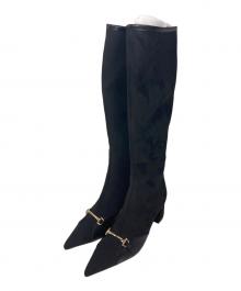 HER LIP TO（ハーリップトゥ）の古着「Cambon Long Boots」｜ブラック