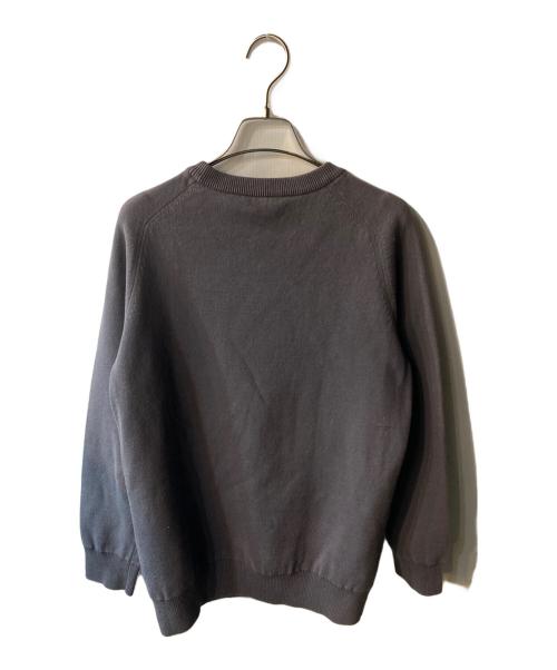 SLOANE（スローン）SLOANE (スローン) 12Gダブルフェイス天竺クルーネックニット レッド サイズ:Lの古着・服飾アイテム