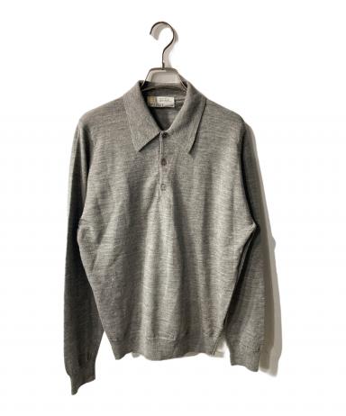 中古・古着通販】JOHN SMEDLEY (ジョンスメドレー) ニットポロシャツ