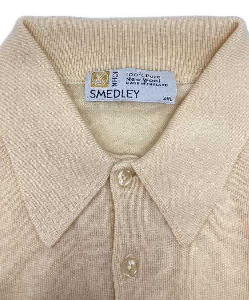 JOHN SMEDLEY（ジョンスメドレー）JOHN SMEDLEY (ジョンスメドレー) ニットポロシャツ ベージュ サイズ:ｻｲｽﾞ不明の古着・服飾アイテム