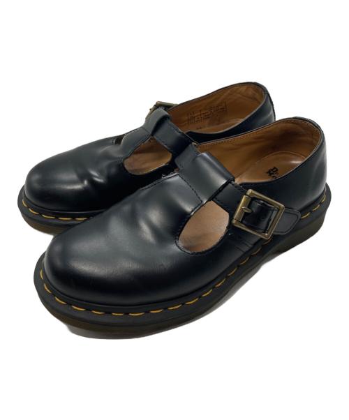 Dr.Martens（ドクターマーチン）Dr.Martens (ドクターマーチン) POLLEY Tバーシューズ ブラック サイズ:23cmの古着・服飾アイテム