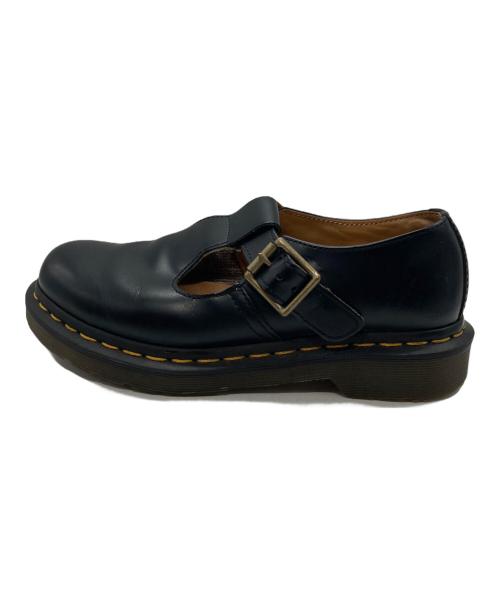 Dr.Martens（ドクターマーチン）Dr.Martens (ドクターマーチン) POLLEY Tバーシューズ ブラック サイズ:23cmの古着・服飾アイテム