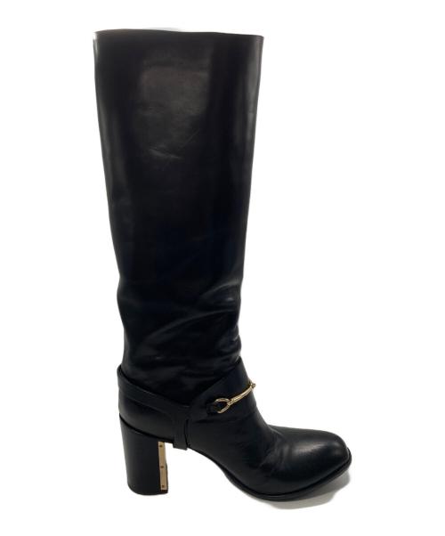SARTORE（サルトル）SARTORE (サルトル) ロングブーツ ブラック サイズ:36　1/2の古着・服飾アイテム