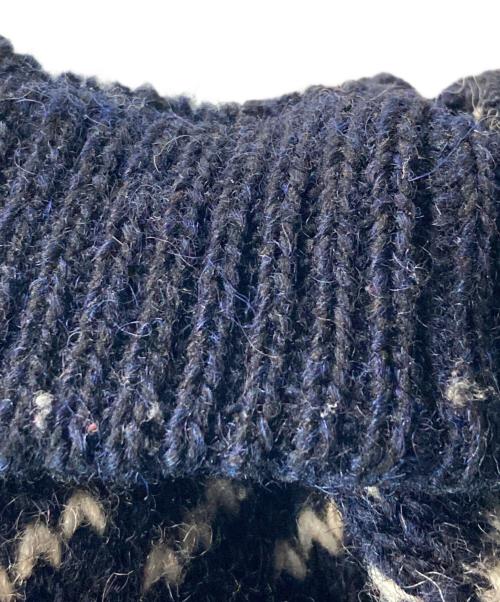 L.L.Bean（エルエルビーン）L.L.Bean (エルエルビーン) 80s バーズアイニット ネイビー サイズ:Lの古着・服飾アイテム