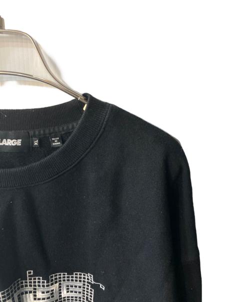 X-LARGE（エクストララージ）X-LARGE (エクストララージ) ELECTRONIC CIRCUIT CREWNECK SWEATSHIRT ブラック サイズ:XLの古着・服飾アイテム