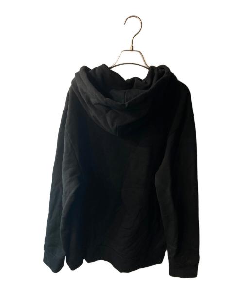 PAUL SMITH（ポールスミス）Paul Smith (ポールスミス) マルチカラーステッチプルオーバーパーカー ブラック サイズ:Lの古着・服飾アイテム