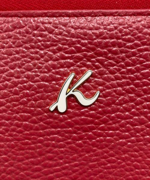 KITAMURA2（キタムラツウ）KITAMURA2 (キタムラツウ) 長財布 レッドの古着・服飾アイテム