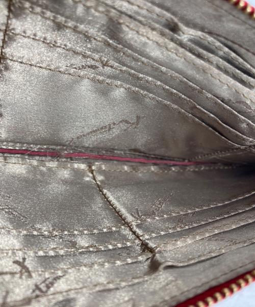 KITAMURA2（キタムラツウ）KITAMURA2 (キタムラツウ) 長財布 レッドの古着・服飾アイテム