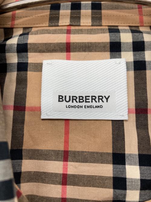BURBERRY（バーバリー）BURBERRY (バーバリー) ノヴァチェックシャツ ブラウン サイズ:Ｍの古着・服飾アイテム