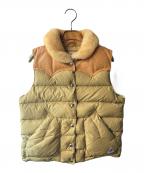 HEIGHTSハイツ）の古着「ダウンベスト」｜ベージュ