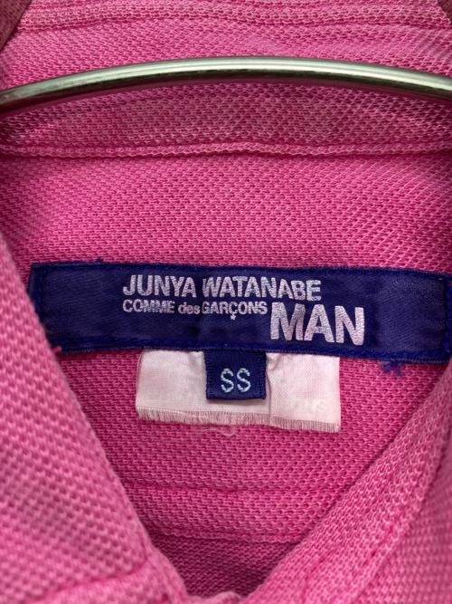 COMME des GARCONS JUNYA WATANABE MAN（コムデギャルソンジュンヤワタナベマン）COMME des GARCONS JUNYA WATANABE MAN (コム デ ギャルソン ジュンヤ ワタナベ マン) LACOSTE (ラコステ) シャツ ピンク サイズ:SSの古着・服飾アイテム