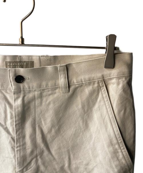 MARGARET HOWELL（マーガレットハウエル）MARGARET HOWELL (マーガレットハウエル) トラウザーパンツ ベージュ サイズ:Lの古着・服飾アイテム