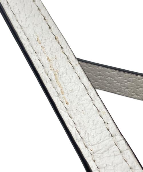 Kate Spade（ケイトスペード）Kate Spade (ケイトスペード) 2WAYバッグ ホワイト×グレーの古着・服飾アイテム