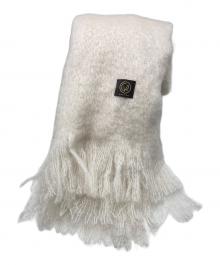 MANTAS EZCARAY（マンタスエスカレイ）の古着「モヘヤウールマフラー」｜ベージュ