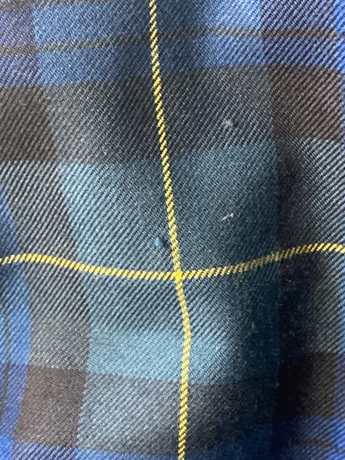 jieda（ジエダ）Jieda (ジエダ) TERTAN CHECK PARACHUTE SHIRT ブルー サイズ:2の古着・服飾アイテム