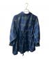 Jieda (ジエダ) TERTAN CHECK PARACHUTE SHIRT ブルー サイズ:2：10000円