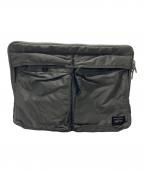 PORTERポーター）の古着「ドキュメントケース」｜カーキ