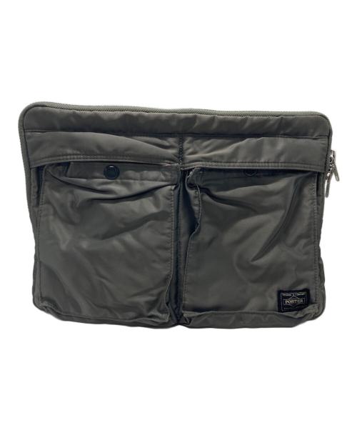 PORTER（ポーター）PORTER (ポーター) ドキュメントケース カーキの古着・服飾アイテム