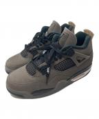NIKEナイキ）の古着「AIR JORDAN 4 RETRO」｜グレー