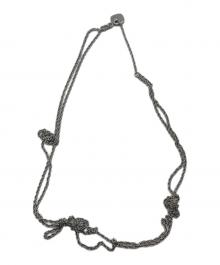 beautiful people（ビューティフルピープル）の古着「絡まりっぱなしネックレス」｜シルバー