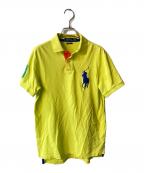 POLO RALPH LAURENポロ・ラルフローレン）の古着「ビッグポニーポロシャツ」｜黄緑